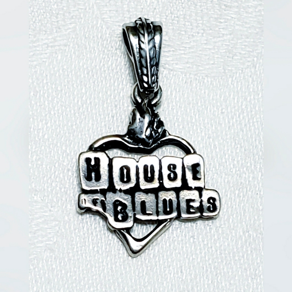 House of Blues Sterling pendant